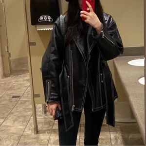 Urban Outfitters Vegan Leather Jacket